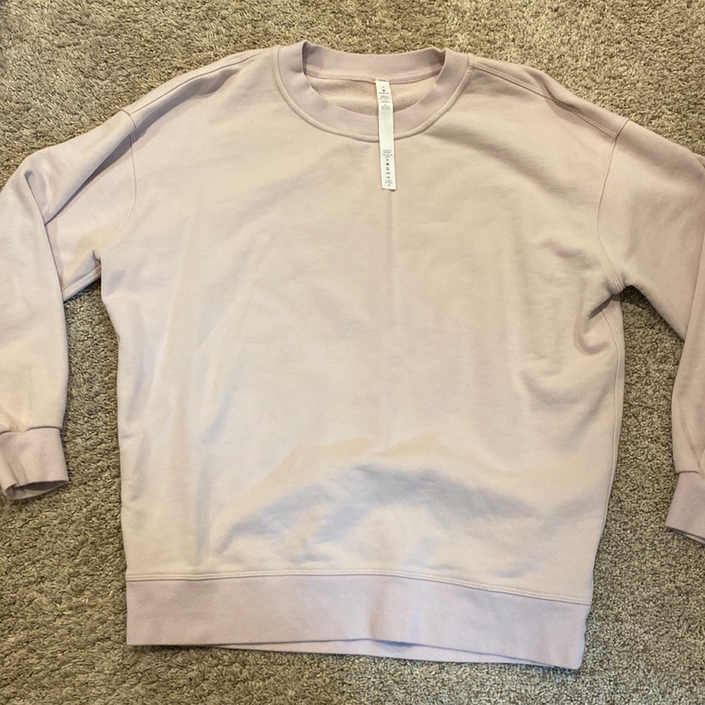 Light pink lululemon crewneck!